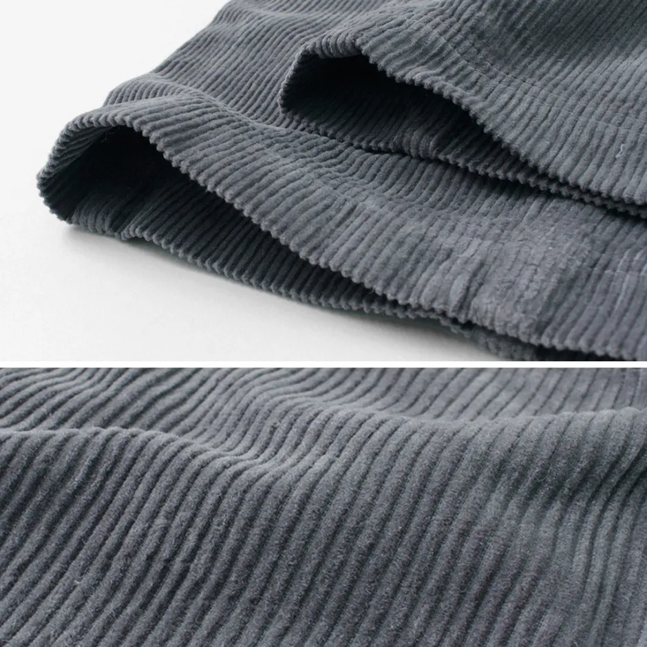 Work Pants & Chinos^GOHEMP / Hemp Corduroy Traveler Easy Pants Wide Tapered