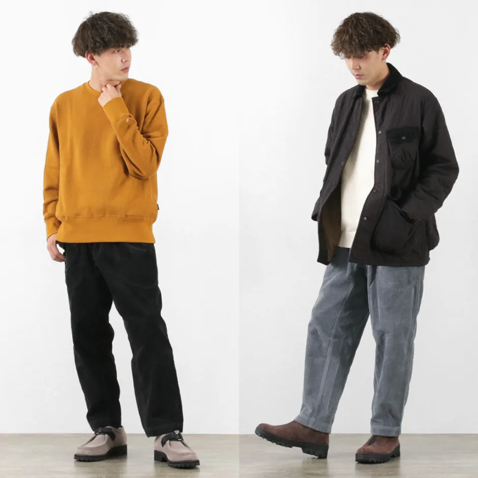 Work Pants & Chinos^GOHEMP / Hemp Corduroy Traveler Easy Pants Wide Tapered