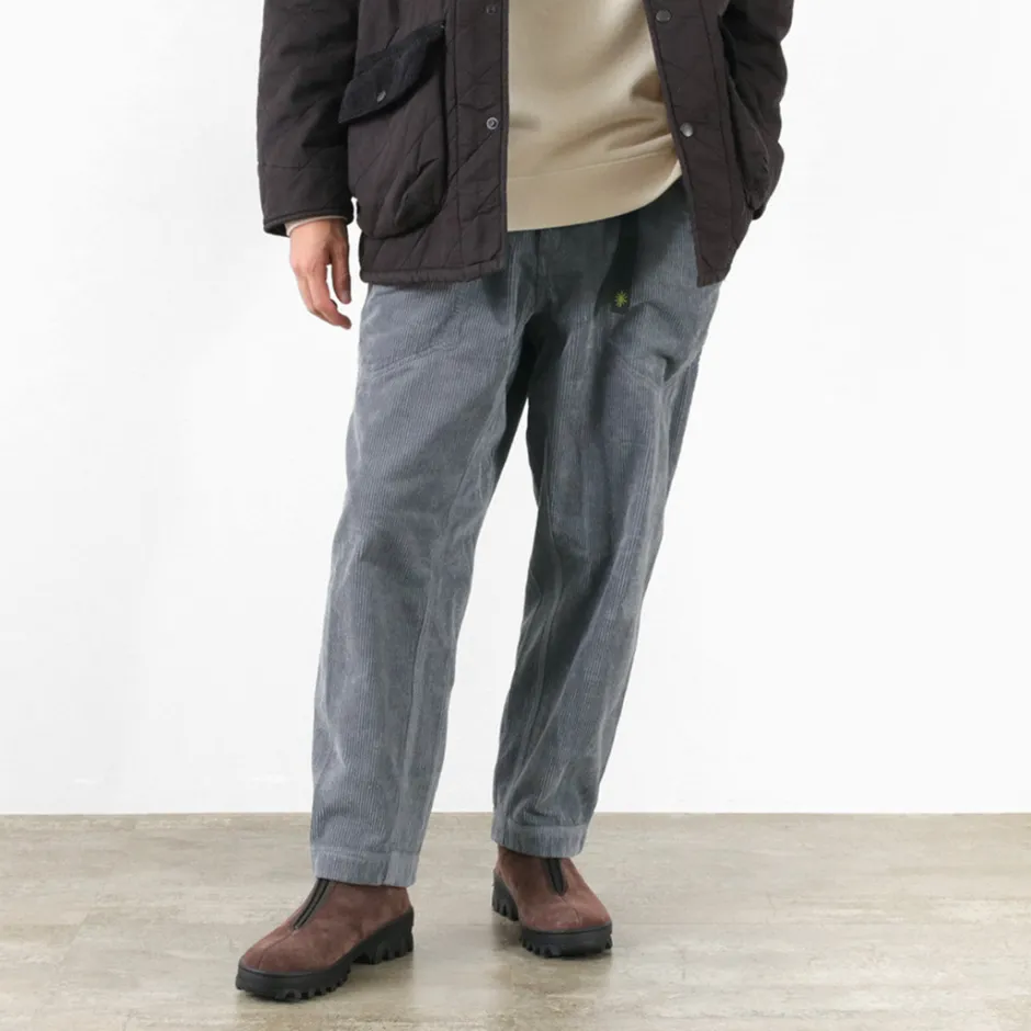 Work Pants & Chinos^GOHEMP / Hemp Corduroy Traveler Easy Pants Wide Tapered