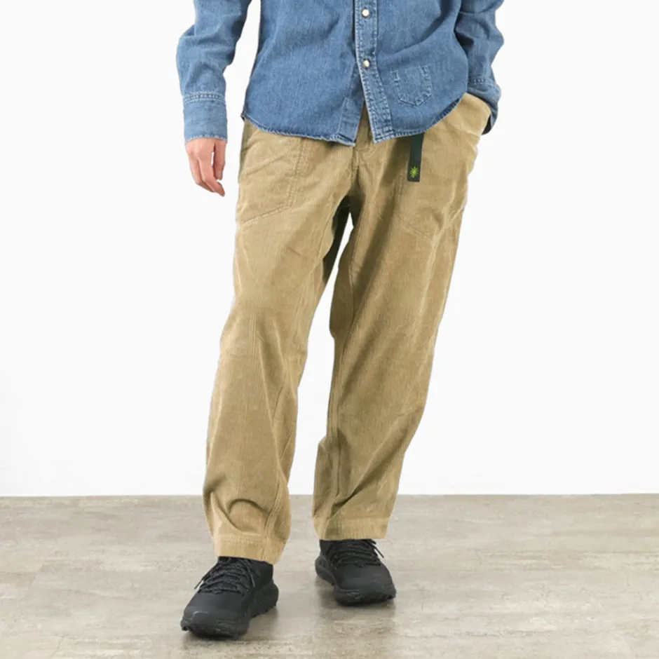 Work Pants & Chinos^GOHEMP / Hemp Corduroy Traveler Easy Pants Wide Tapered