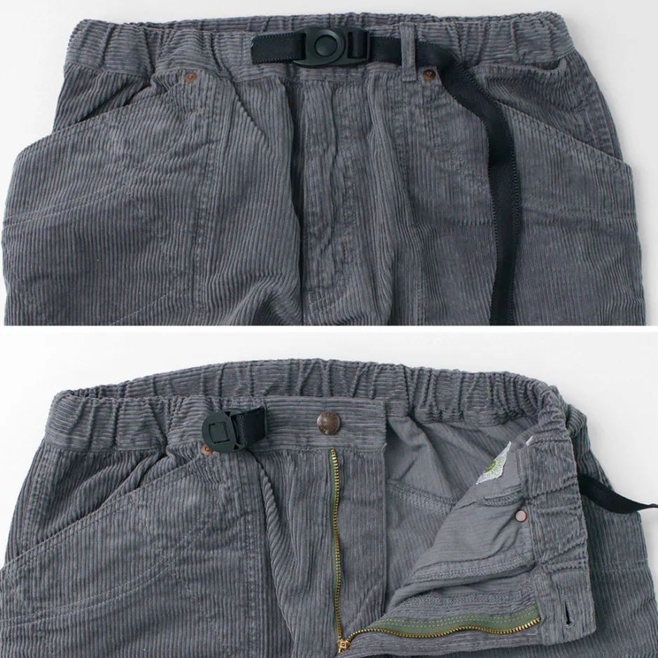 Work Pants & Chinos^GOHEMP / Hemp Corduroy Traveler Easy Pants Wide Tapered