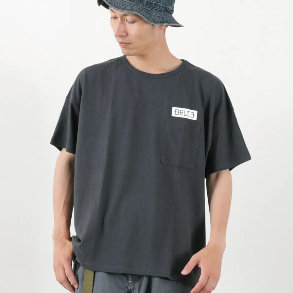 T-Shirts^GOHEMP / NC Mono Tone Wide Poket Tee