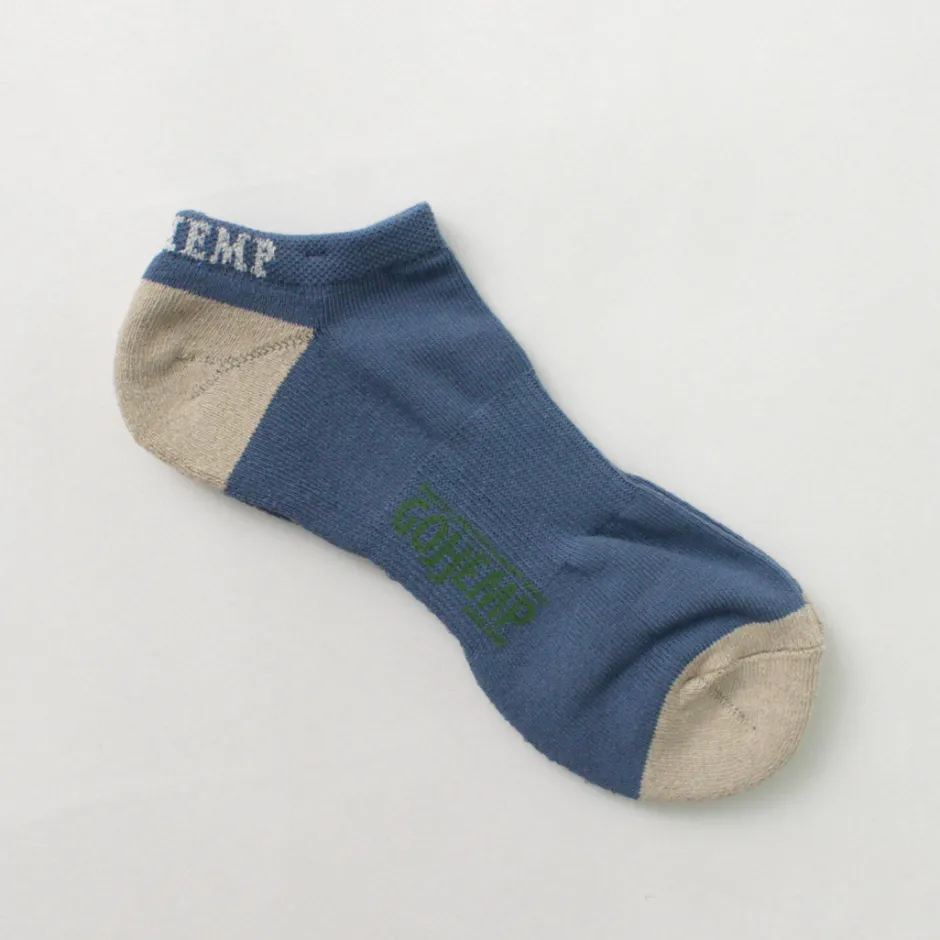 Socks^GOHEMP / Panel Pile Ankle Socks