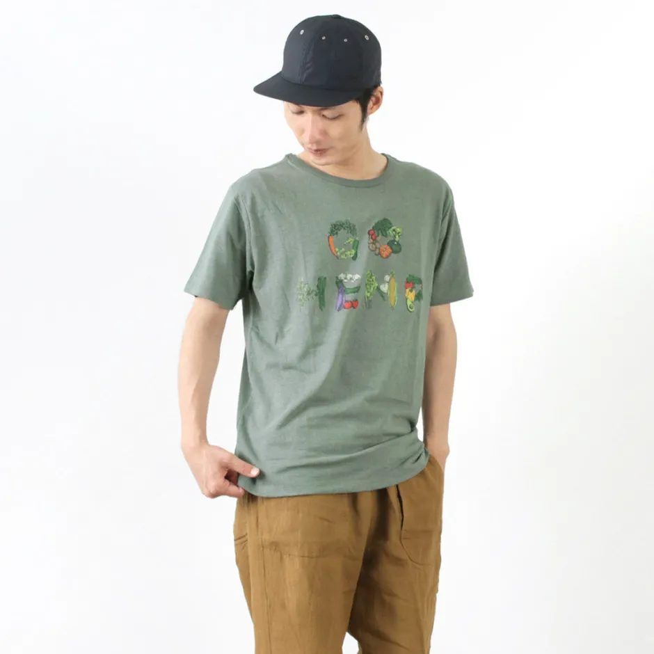 T-Shirts^GOHEMP / VEGE ＆ HERB LOGO BASIC S/SL TEE