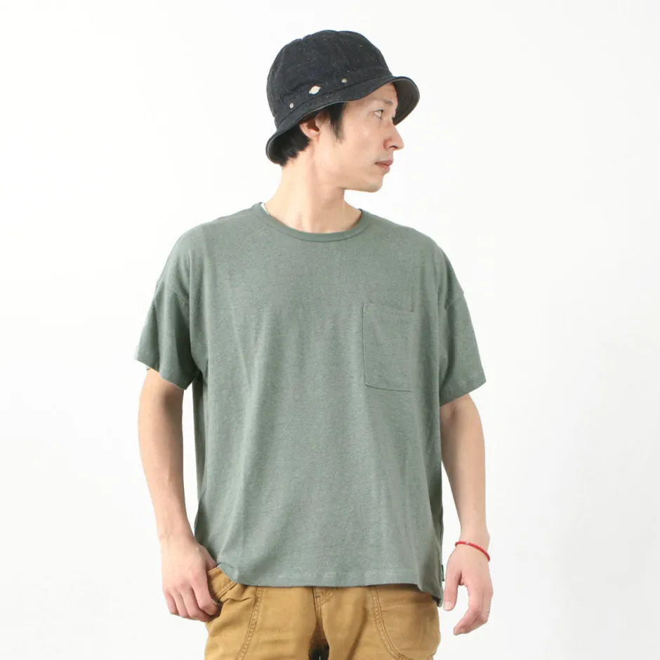 T-Shirts^GOHEMP / Wide Pockets T-Shirt