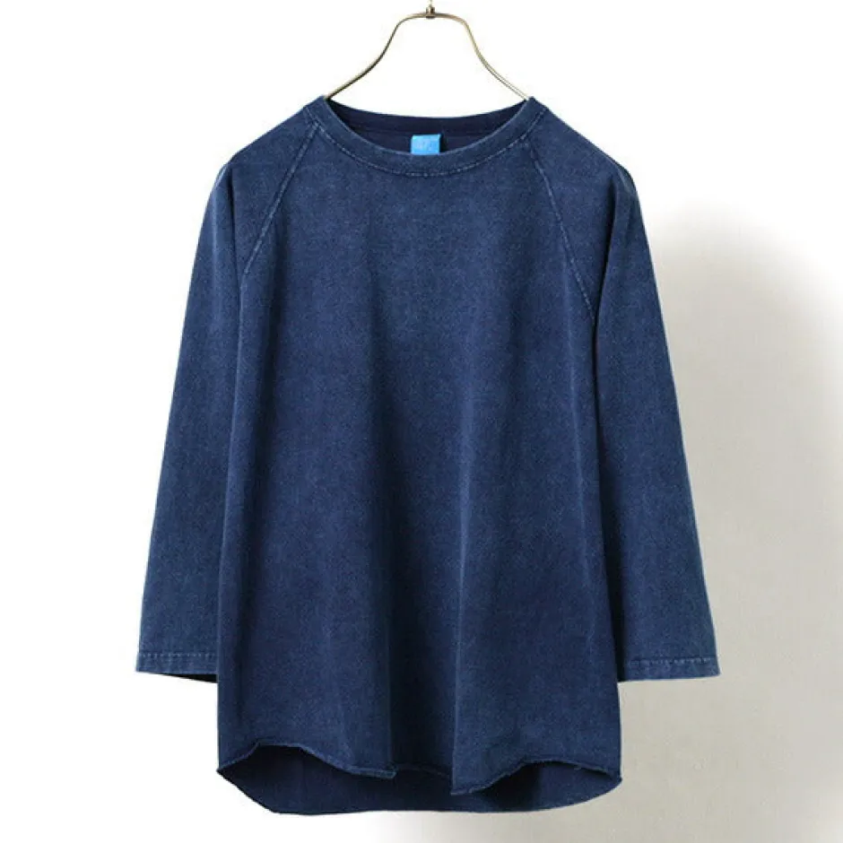 T-Shirts^GOOD ON / Baseball T-Shirt Raglan / Shave indigo