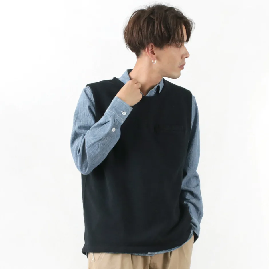 Sweatshirts^GOOD ON / Fleece Sweat waistcoat Optoelectronic