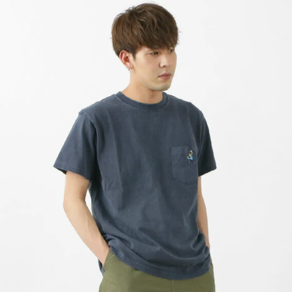 T-Shirts^GOOD ON / GO BOY Hanging embroidery short sleeve pocket