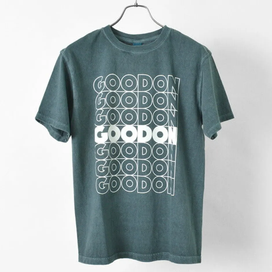 T-Shirts^GOOD ON / GO SQUARE LOGO short sleeve T-shirt