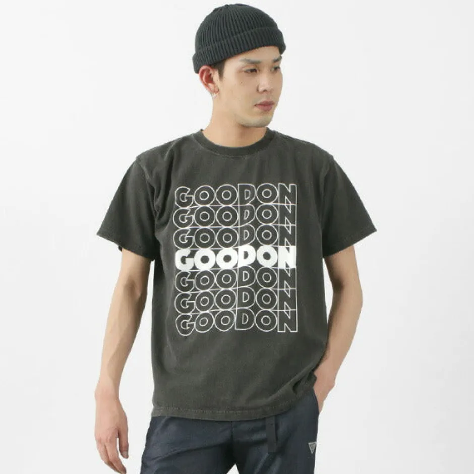 T-Shirts^GOOD ON / GO SQUARE LOGO short sleeve T-shirt