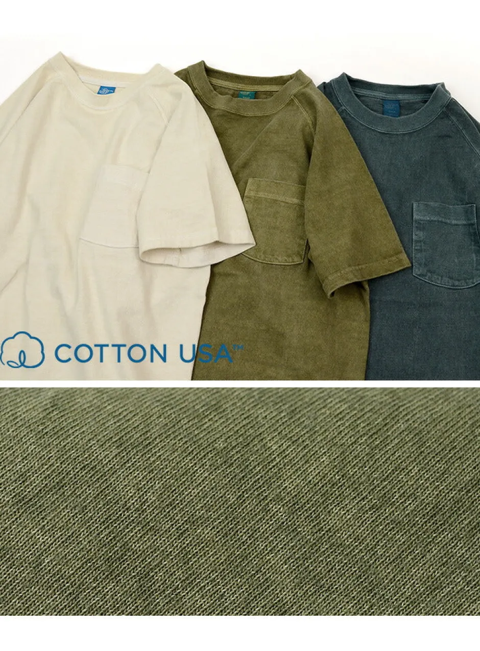 T-Shirts^GOOD ON / GOST1101 Raglan heavy pocket T-shirt short sleeve