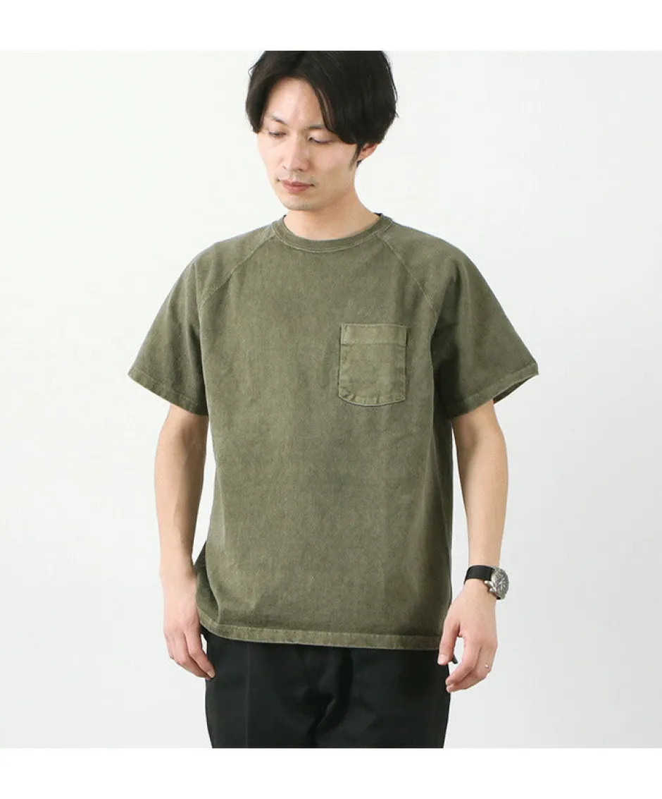T-Shirts^GOOD ON / GOST1101 Raglan heavy pocket T-shirt short sleeve