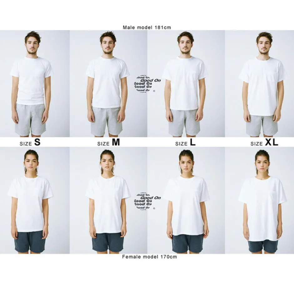 T-Shirts^GOOD ON / GOST1101 Raglan heavy pocket T-shirt short sleeve