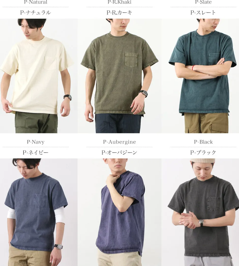 T-Shirts^GOOD ON / Heavy Set-in Sleeve Short Sleeve Pocket T-Shirt