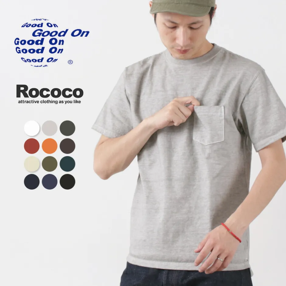 T-Shirts^GOOD ON / Heavy Set-in Sleeve Short Sleeve Pocket T-Shirt