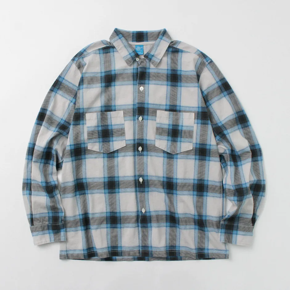 Shirts^GOOD ON / Ombre Long Sleeve Open Shirt