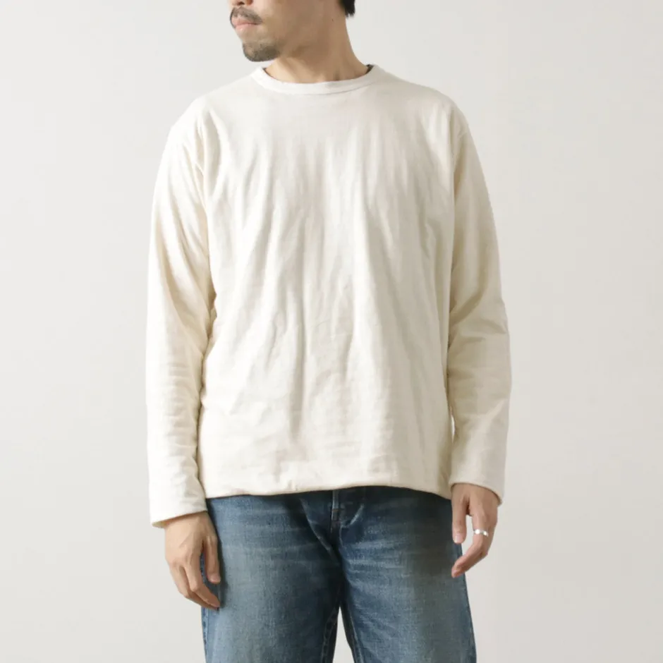 T-Shirts^GOOD ON / Reversible Striped Long Sleeve Crew T-Shirt GOLT2407