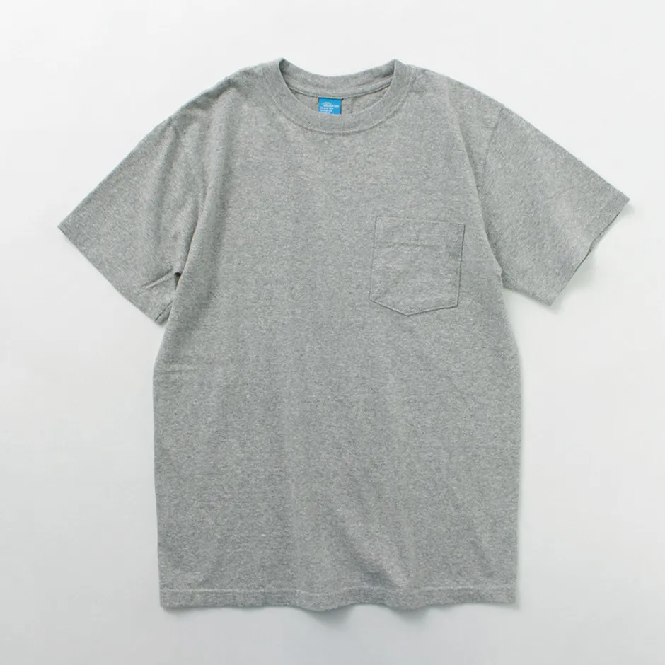 T-Shirts^GOOD ON / Short Sleeve Basic Pocket Crew Neck T-Shirt