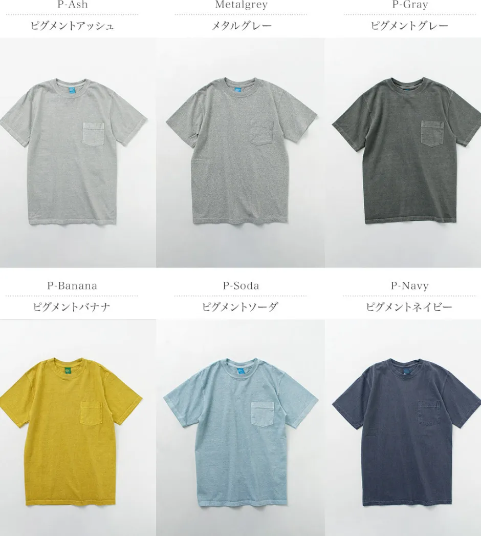 T-Shirts^GOOD ON / Short Sleeve Basic Pocket Crew Neck T-Shirt