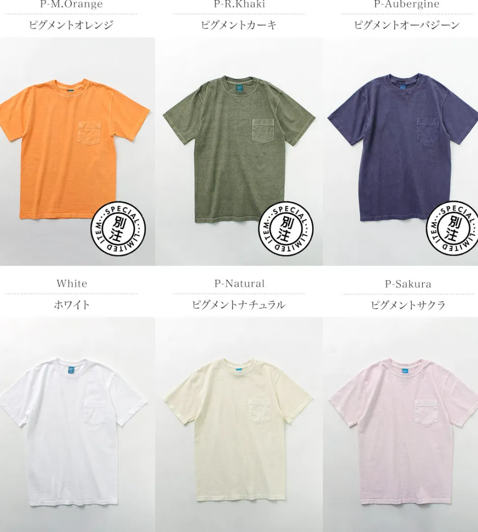 T-Shirts^GOOD ON / Short Sleeve Basic Pocket Crew Neck T-Shirt