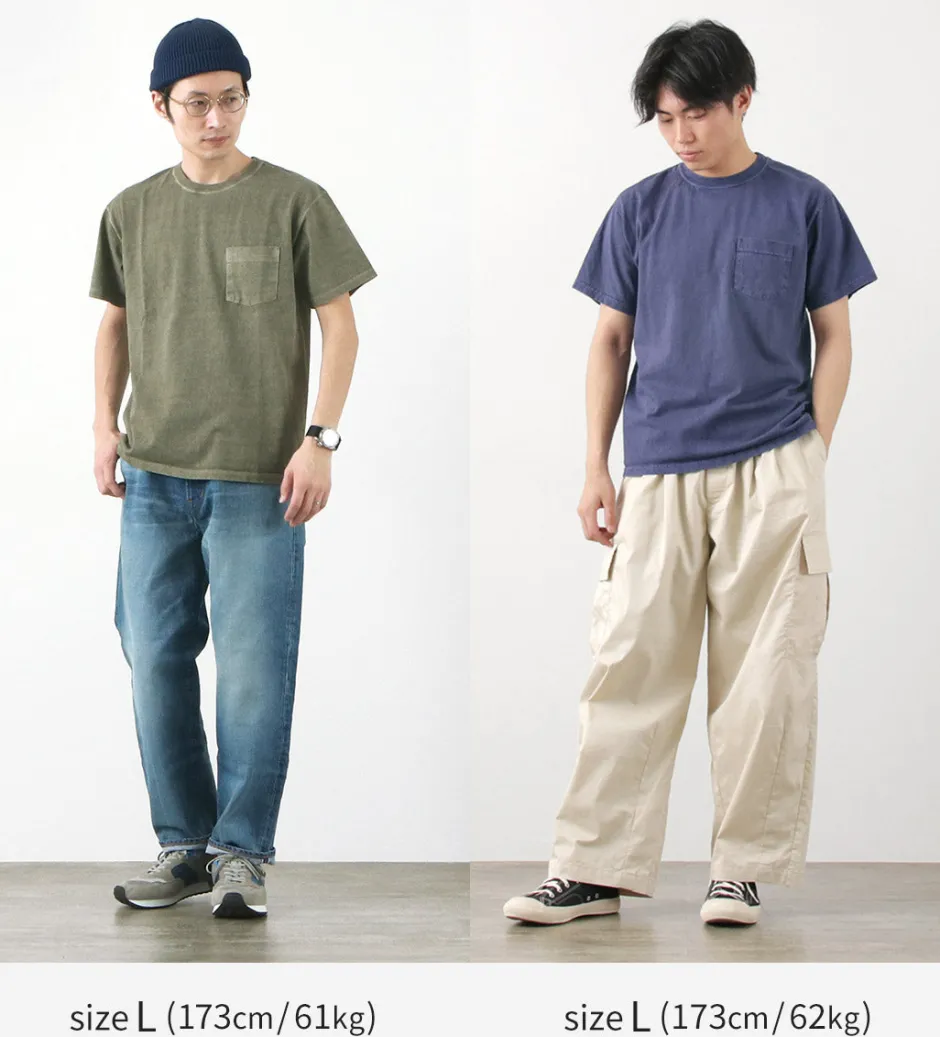 T-Shirts^GOOD ON / Short Sleeve Basic Pocket Crew Neck T-Shirt