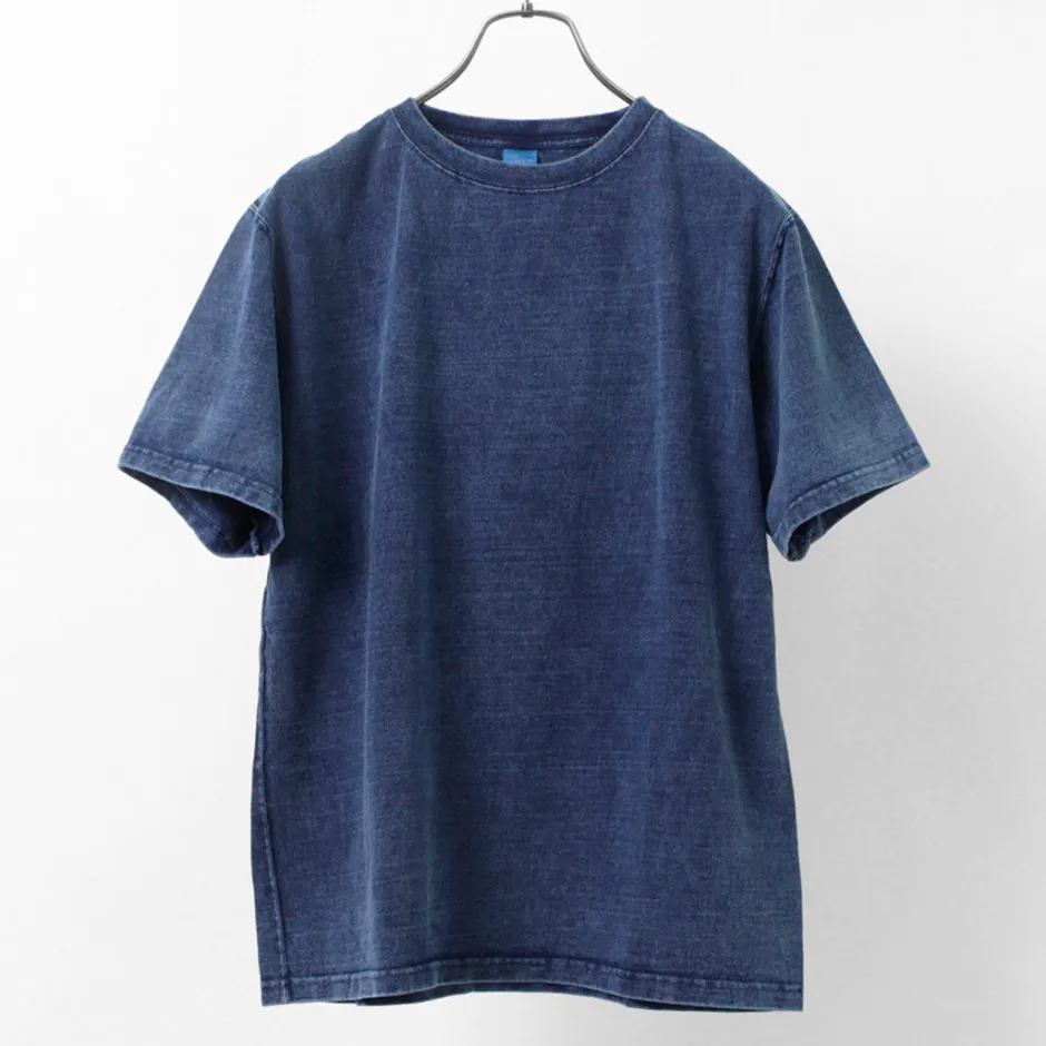 T-Shirts^GOOD ON / Short Sleeve Heavy Crew Neck T-Shirt indigo