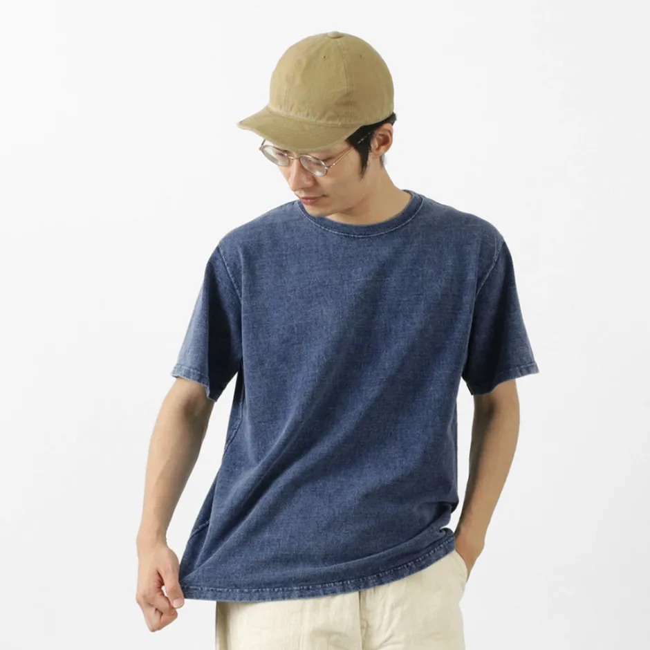 T-Shirts^GOOD ON / Short Sleeve Heavy Crew Neck T-Shirt indigo