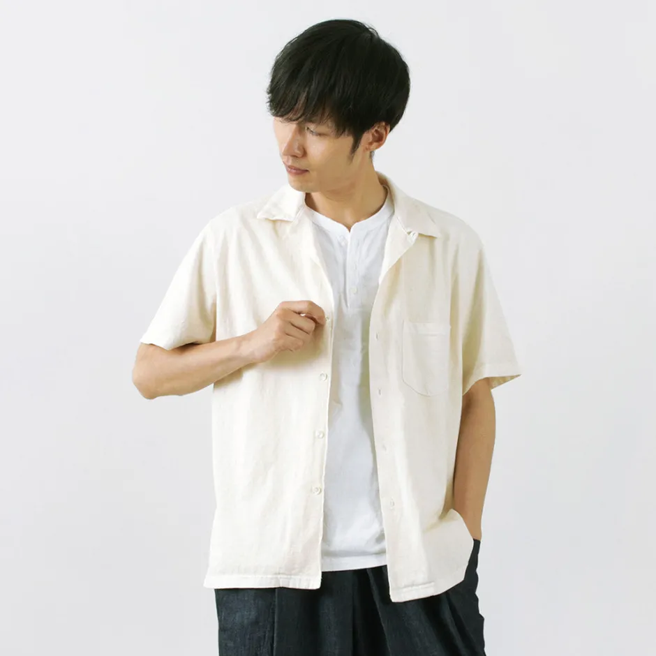 Shirts^GOOD ON / Short Sleeve TEE Open Collar Shirt