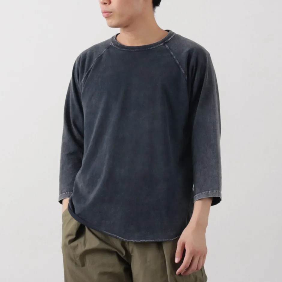 T-Shirts^GOOD ON / Vintage Dye Baseball T-shirt