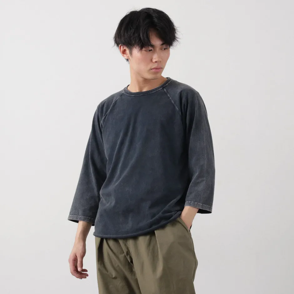 T-Shirts^GOOD ON / Vintage Dye Baseball T-shirt