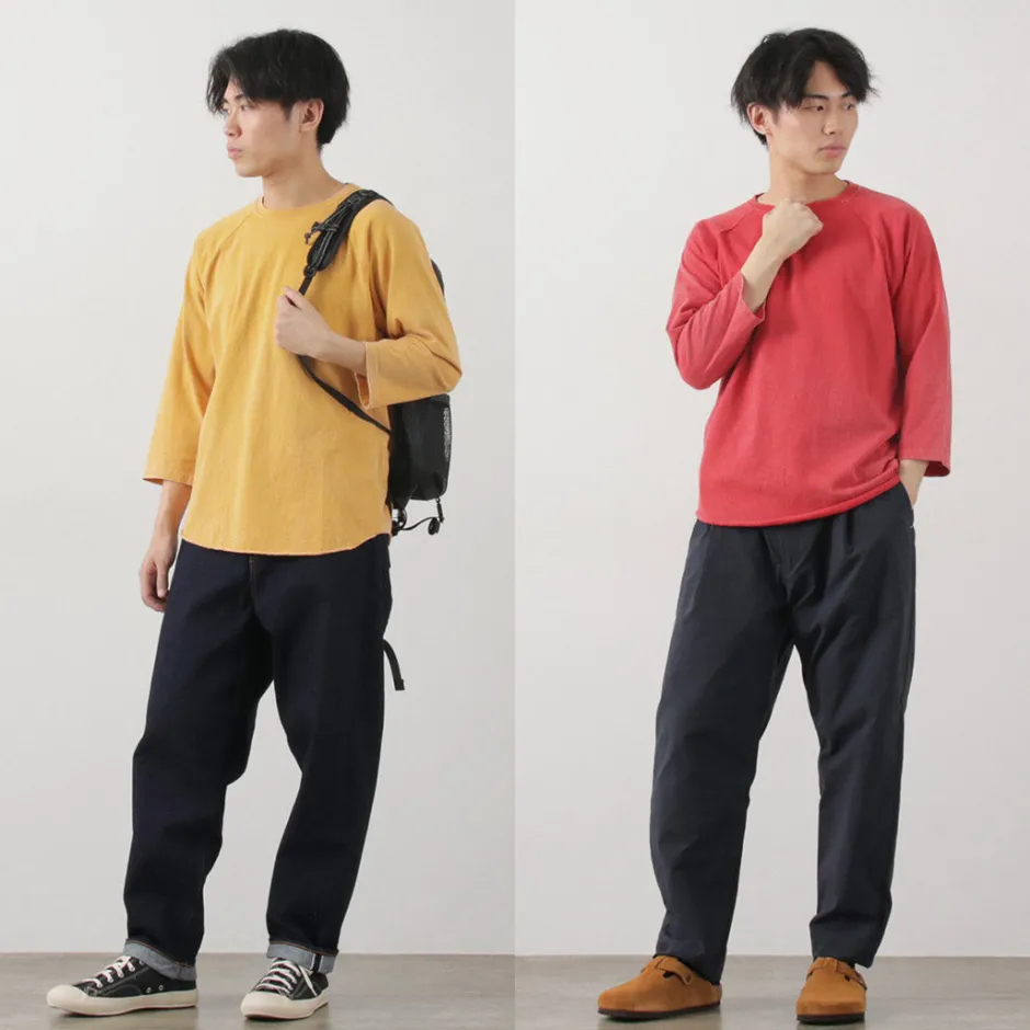 T-Shirts^GOOD ON / Vintage Dye Baseball T-shirt