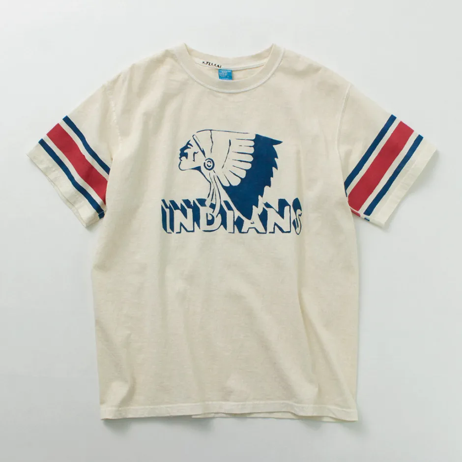 T-Shirts^GOOD ON / Vintage Sleeve Indian S/S T-Shirt