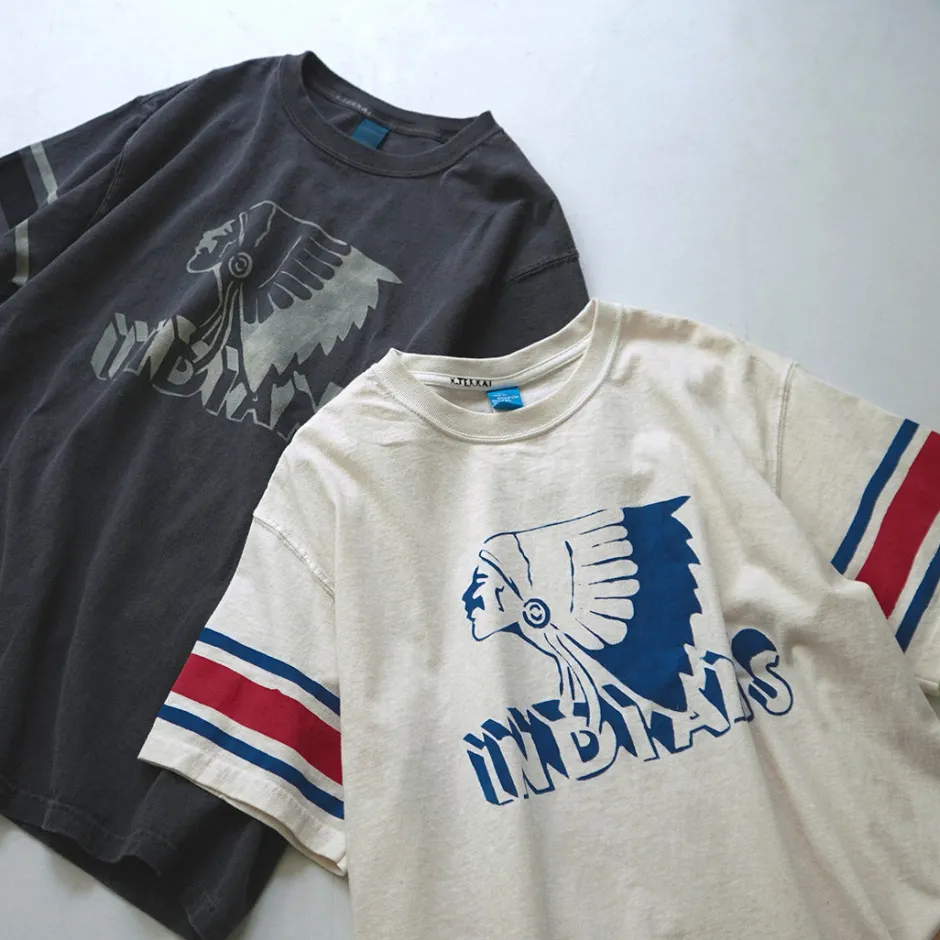 T-Shirts^GOOD ON / Vintage Sleeve Indian S/S T-Shirt