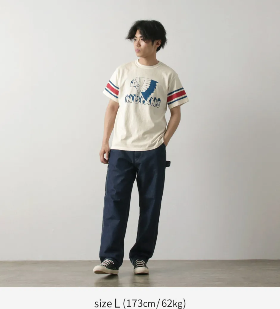 T-Shirts^GOOD ON / Vintage Sleeve Indian S/S T-Shirt