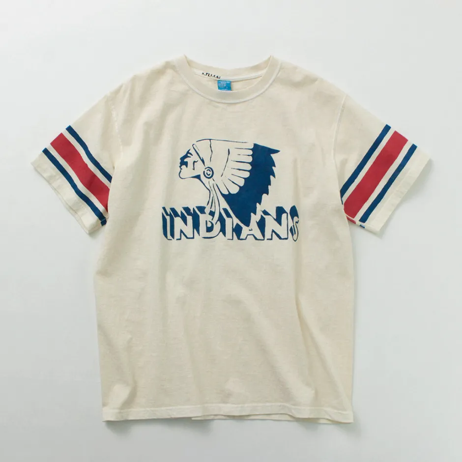 T-Shirts^GOOD ON / Vintage Sleeve Indian S/S T-Shirt