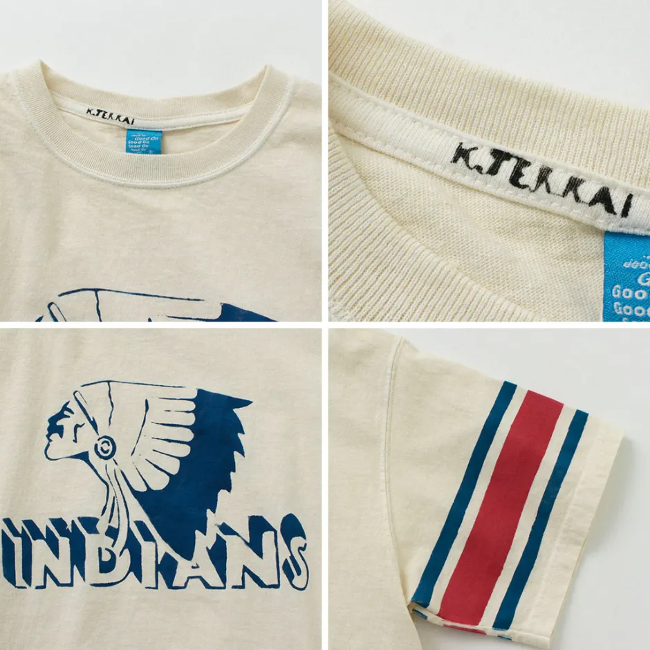 T-Shirts^GOOD ON / Vintage Sleeve Indian S/S T-Shirt