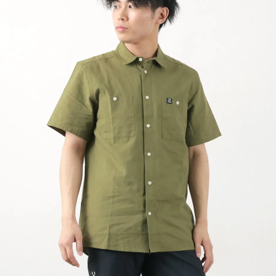 Shirts^HAGLOFS / Curious Hemp Short Sleeve Shirt