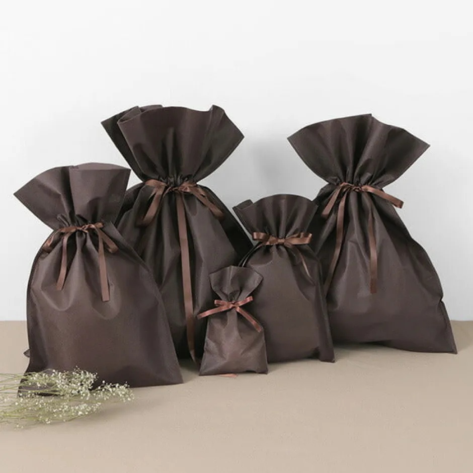 Gift Wrapping^Haku Clothing / Self Wrapping brown