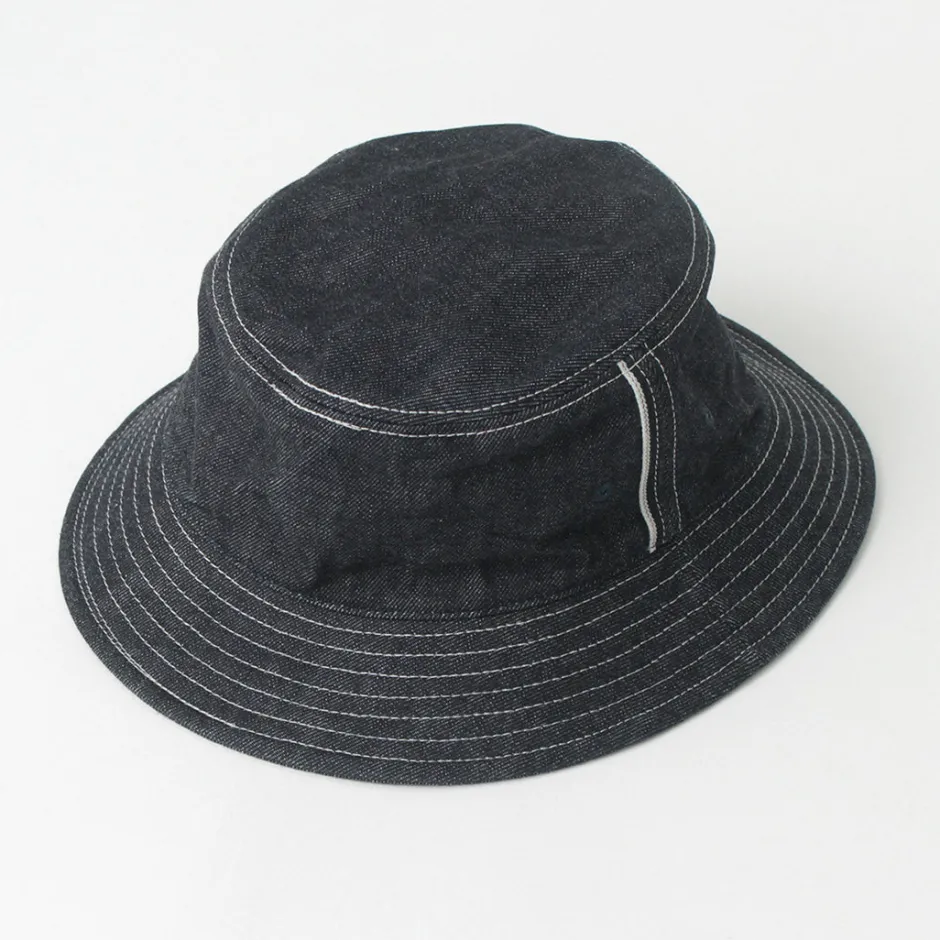 Hats^HIGHER / F191 Selvedge Bucket Hat denim