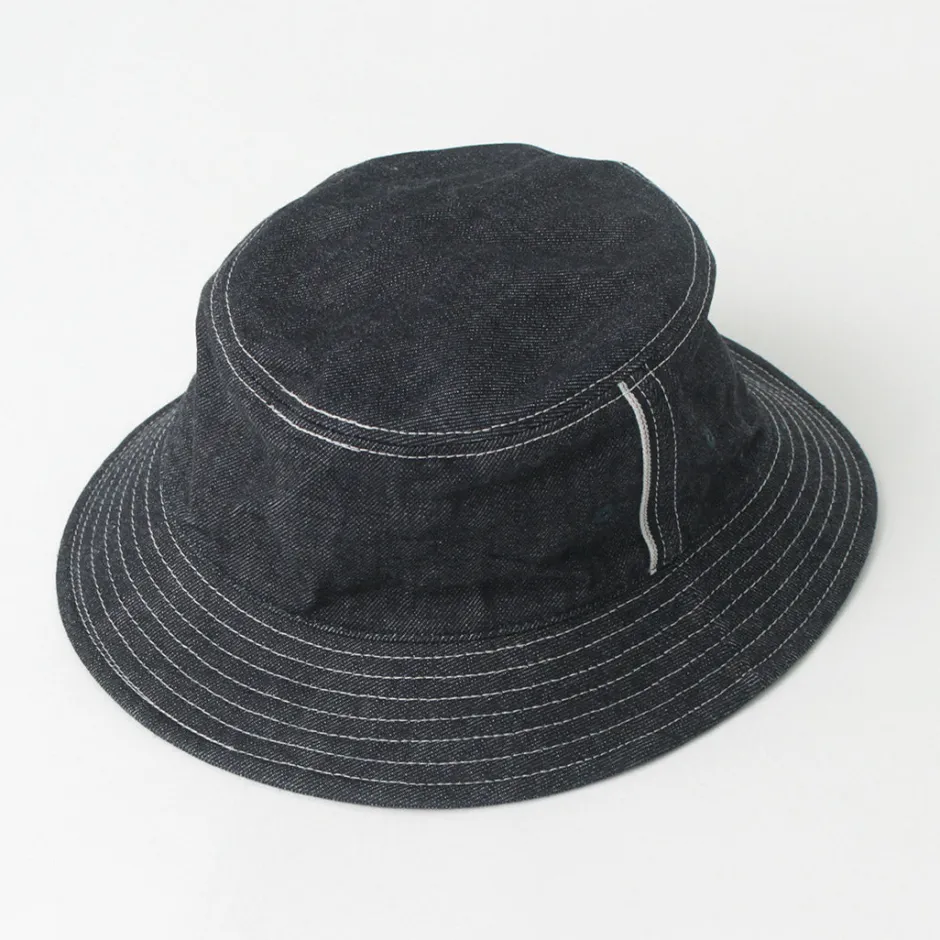 Hats^HIGHER / F191 Selvedge Bucket Hat denim