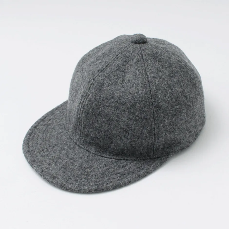 Hats^HIGHER / Melton Long Brim Cap