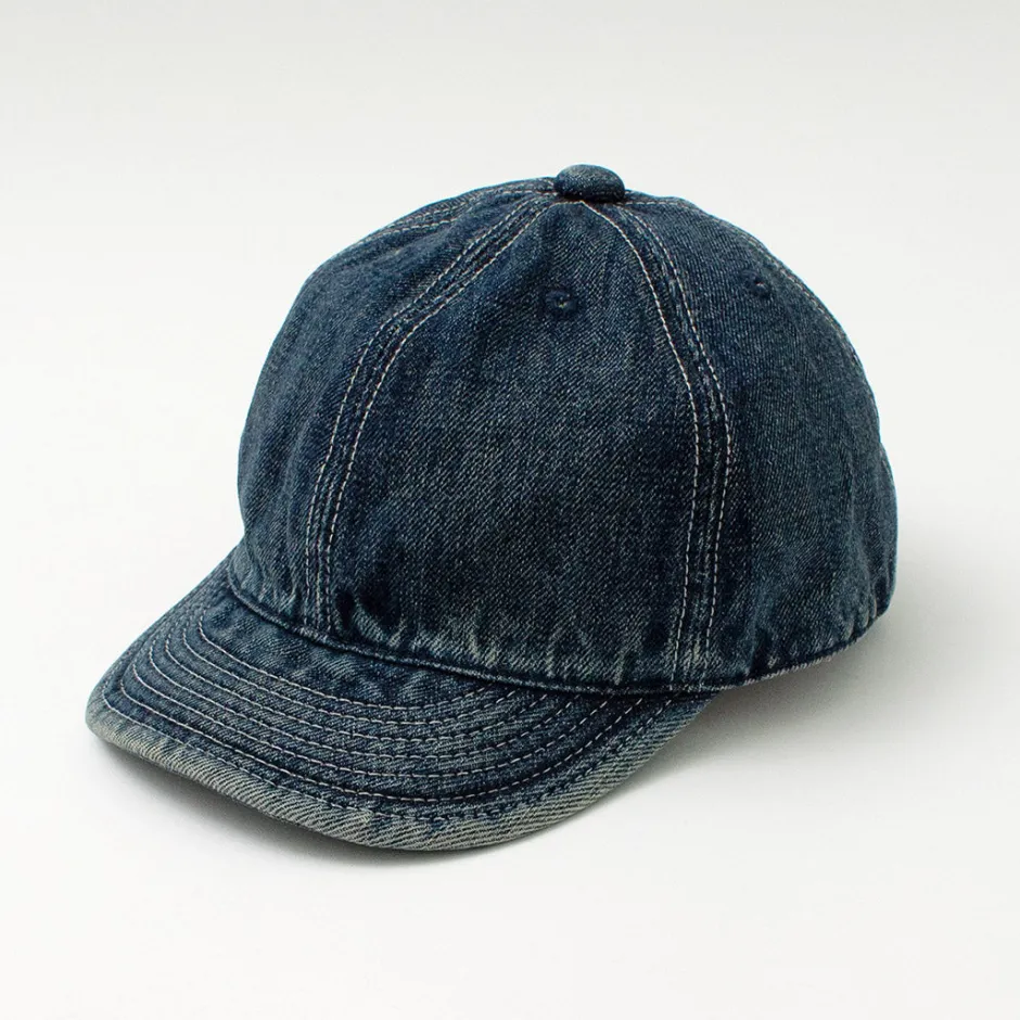 Hats^HIGHER / Selvage denim cap used-wash