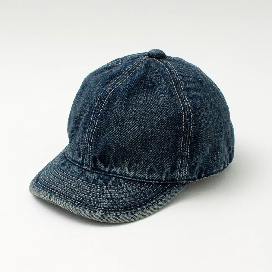 Hats^HIGHER / Selvage denim cap used-wash