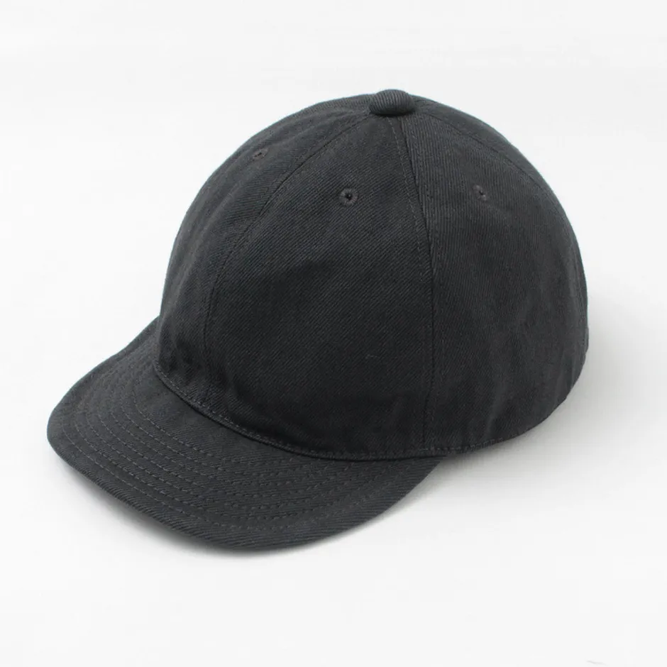 Hats^HIGHER / Selvedge Denim Cap One Wash Grec gray