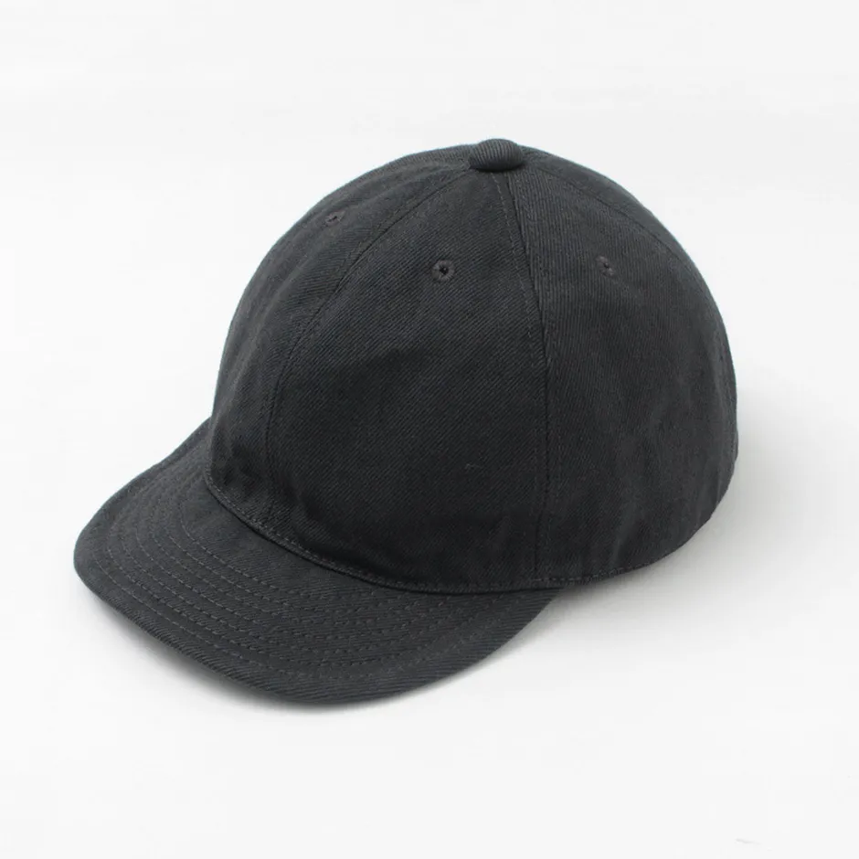 Hats^HIGHER / Selvedge Denim Cap One Wash Grec gray