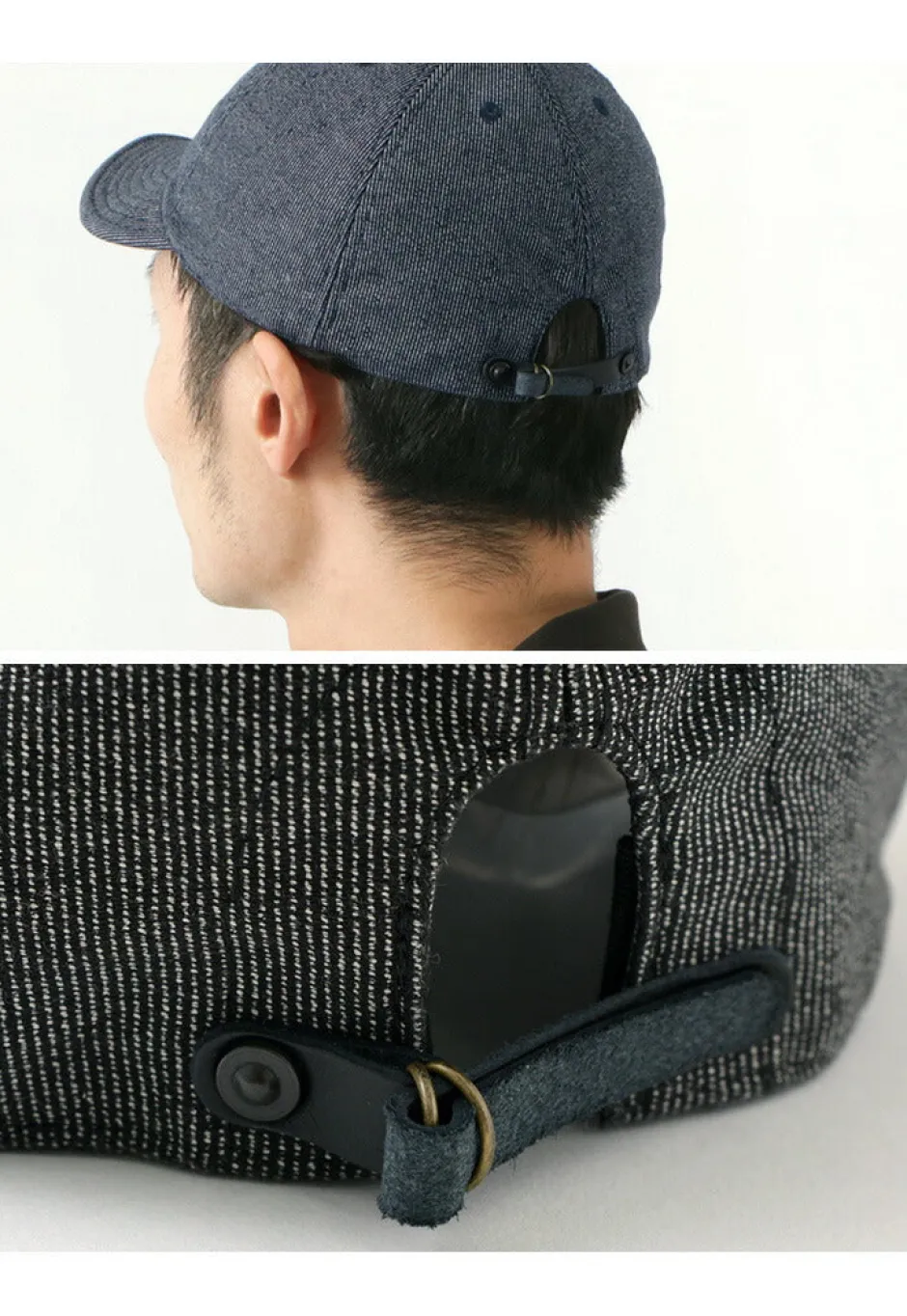 Hats^HIGHER / Vintage wabash 6-panel cap