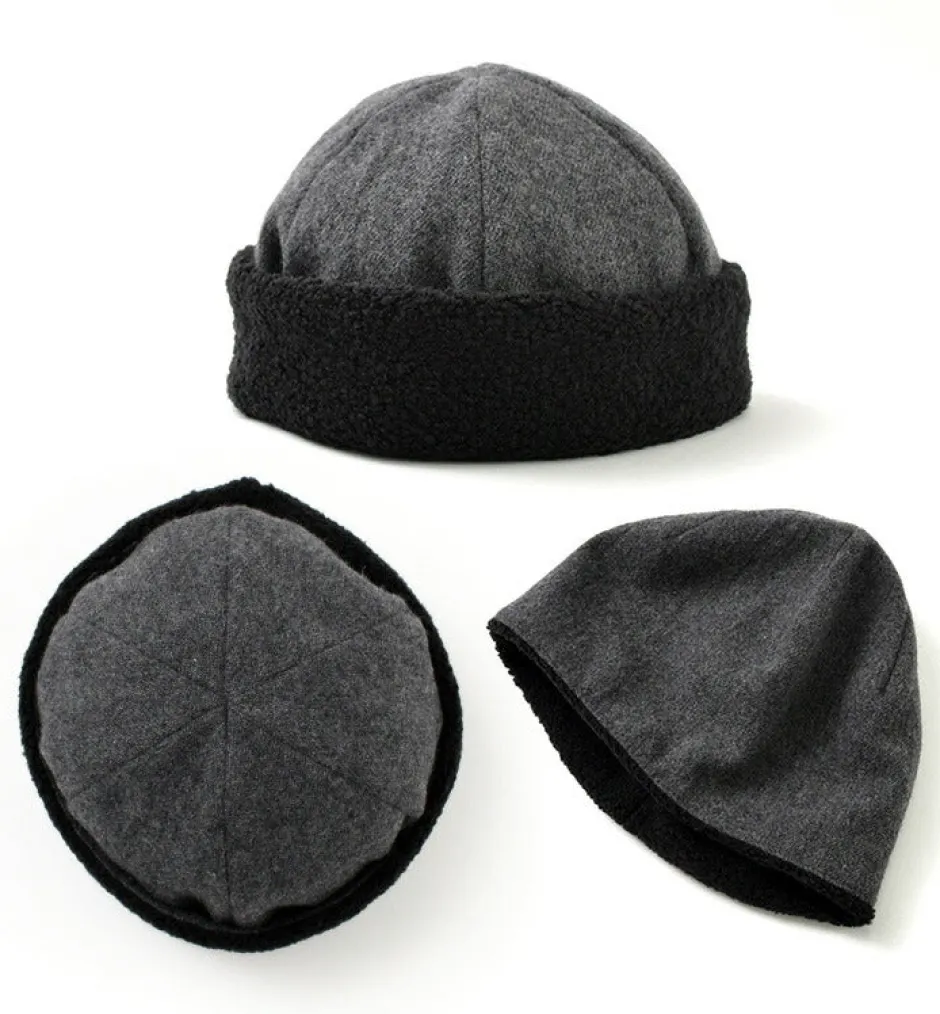 Hats^HIGHER / Vintage Wool Flannel Beanie