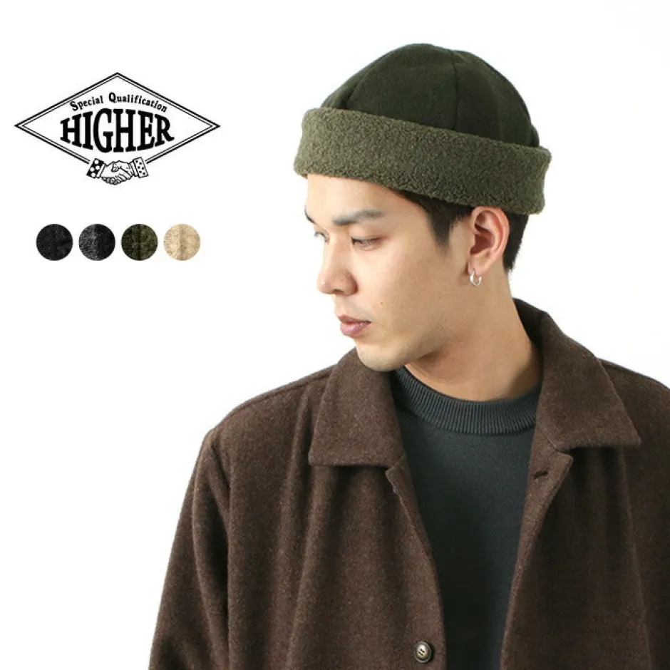 Hats^HIGHER / Vintage Wool Flannel Beanie