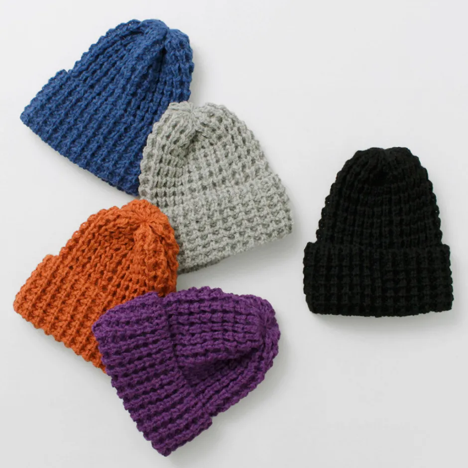 Hats^HIGHLAND 2000 / Bob Cap Tuck Stitch (Alpaca x British Wool Mix)