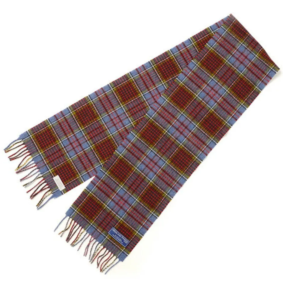 Scarfs^HIGHLAND TWEEDS / Lamb Wool Check Scarf